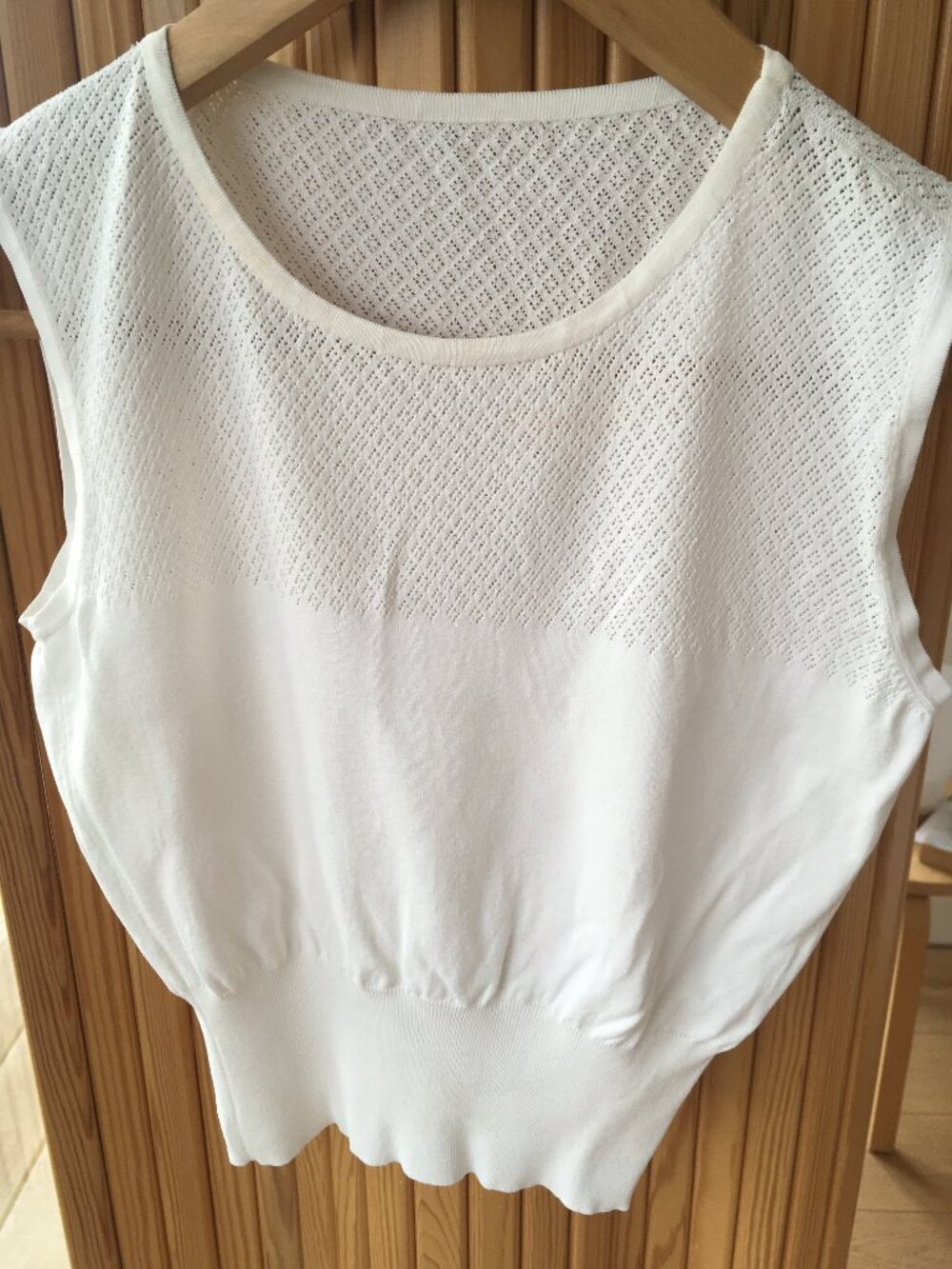 Alaia white crop top